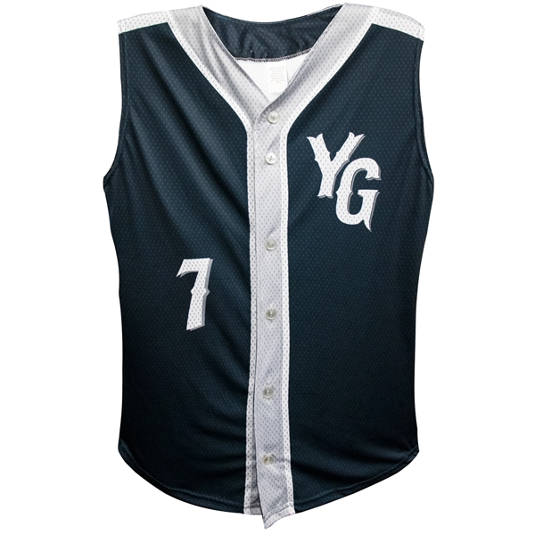 Sleeveless Jersey Cut and Sew - Sleeveless Jersey Cut and Sew - Image 0 of 1