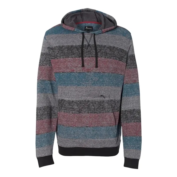 Burnside Men's Printed Stripes Fleece Sweatshirt - Burnside Men's Printed Stripes Fleece Sweatshirt - Image 6 of 8
