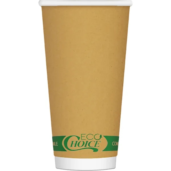 20 Oz. Insulated Kraft Paper Cup, Digital - 20 Oz. Insulated Kraft Paper Cup, Digital - Image 2 of 2