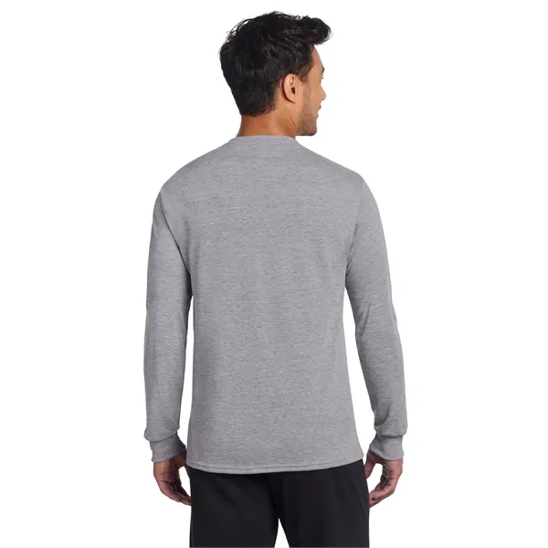Jerzees Dri-Power 100% Polyester Long Sleeve T-Shirt - Jerzees Dri-Power 100% Polyester Long Sleeve T-Shirt - Image 1 of 44