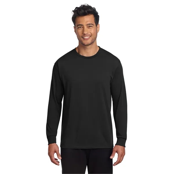 Jerzees Dri-Power 100% Polyester Long Sleeve T-Shirt - Jerzees Dri-Power 100% Polyester Long Sleeve T-Shirt - Image 4 of 44