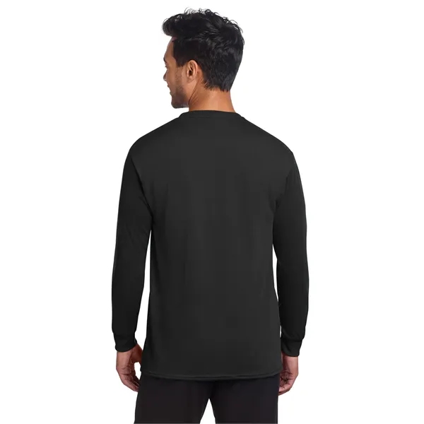 Jerzees Dri-Power 100% Polyester Long Sleeve T-Shirt - Jerzees Dri-Power 100% Polyester Long Sleeve T-Shirt - Image 6 of 44
