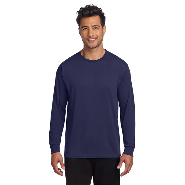 Jerzees Dri-Power 100% Polyester Long Sleeve T-Shirt - Jerzees Dri-Power 100% Polyester Long Sleeve T-Shirt - Image 9 of 44