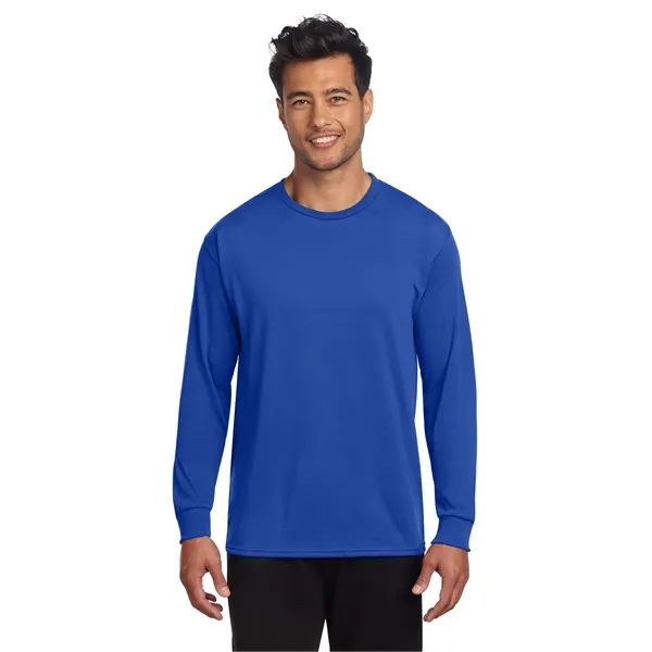 Jerzees Dri-Power 100% Polyester Long Sleeve T-Shirt - Jerzees Dri-Power 100% Polyester Long Sleeve T-Shirt - Image 14 of 44
