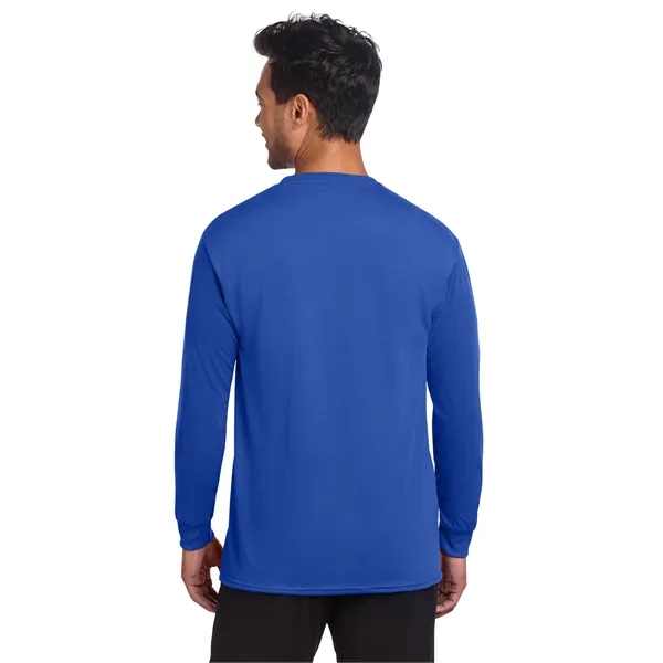 Jerzees Dri-Power 100% Polyester Long Sleeve T-Shirt - Jerzees Dri-Power 100% Polyester Long Sleeve T-Shirt - Image 16 of 44