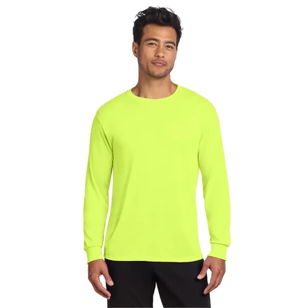 Jerzees Dri-Power 100% Polyester Long Sleeve T-Shirt - Jerzees Dri-Power 100% Polyester Long Sleeve T-Shirt - Image 19 of 44
