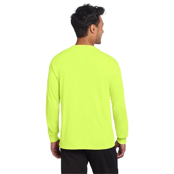 Jerzees Dri-Power 100% Polyester Long Sleeve T-Shirt - Jerzees Dri-Power 100% Polyester Long Sleeve T-Shirt - Image 21 of 44