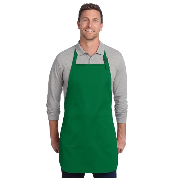 Port Authority Full-Length Two-Pocket Bib Apron. - Port Authority Full-Length Two-Pocket Bib Apron. - Image 5 of 28