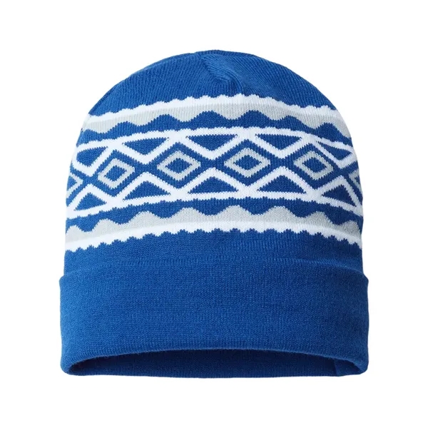 CAP AMERICA USA- Made Diamond Cuffed Beanie - CAP AMERICA USA- Made Diamond Cuffed Beanie - Image 13 of 14