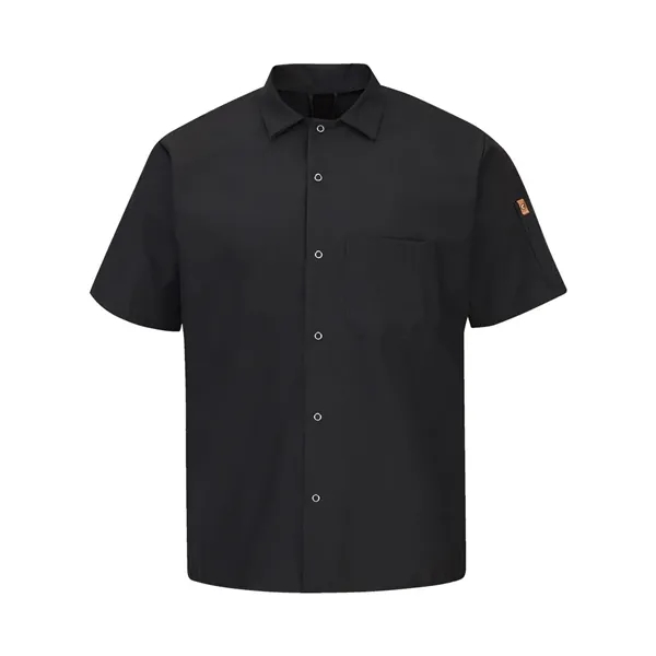 Custom Chef Designs Mimix™ Short Sleeve Cook Shirt with OilBlok