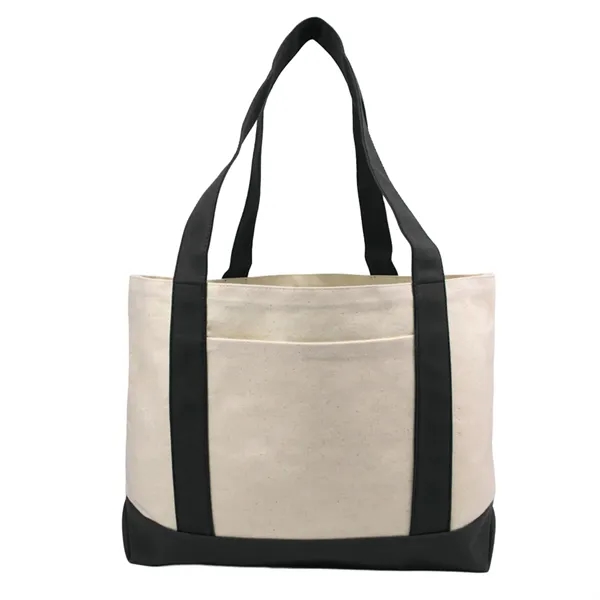 New! Large Cotton Boat Tote