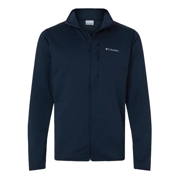 Columbia Men's Essential Hike™ Grid Fleece Full-Zip - Columbia Men's Essential Hike™ Grid Fleece Full-Zip - Image 3 of 6