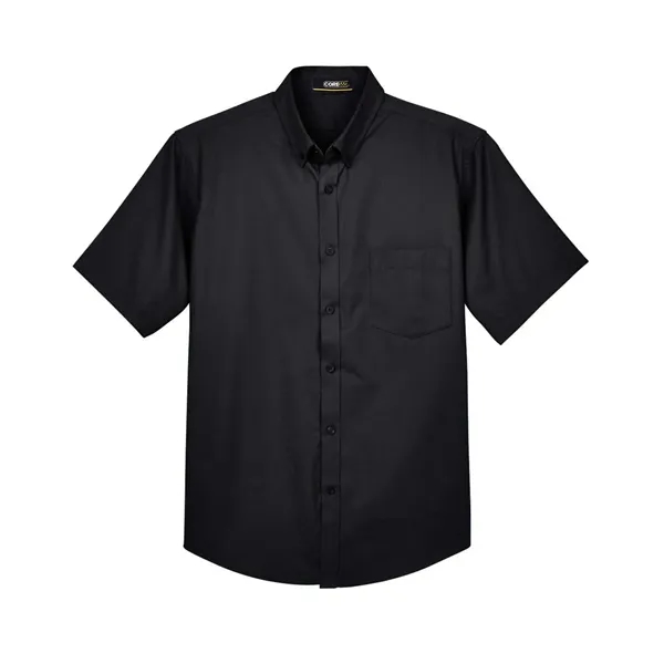 Custom CORE365 Men's Optimum Short Sleeve Twill Dress Shirt