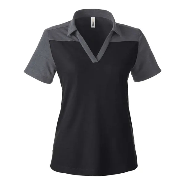 CORE365 Women's Fusion ChromaSoft™ Colorblock Polo - CORE365 Women's Fusion ChromaSoft™ Colorblock Polo - Image 1 of 14