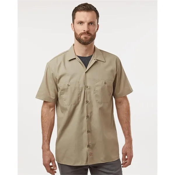 Dickies Men's Industrial Short Sleeve Work Shirt - Dickies Men's Industrial Short Sleeve Work Shirt - Image 0 of 14