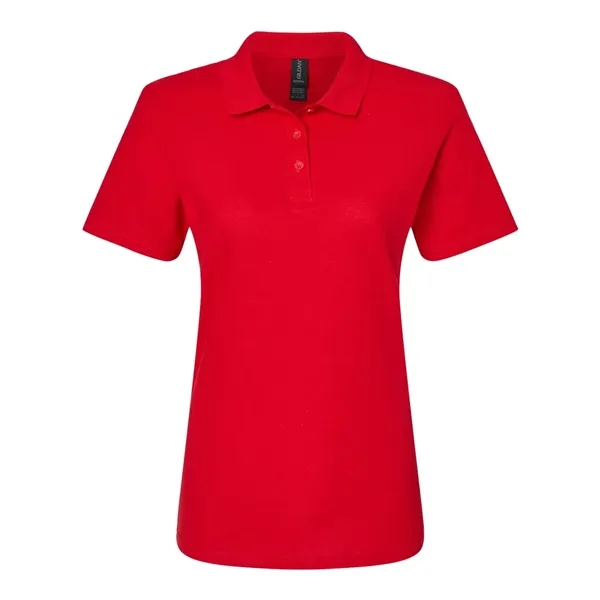 Gildan Women's Softstyle® Pique Polo - Gildan Women's Softstyle® Pique Polo - Image 3 of 18