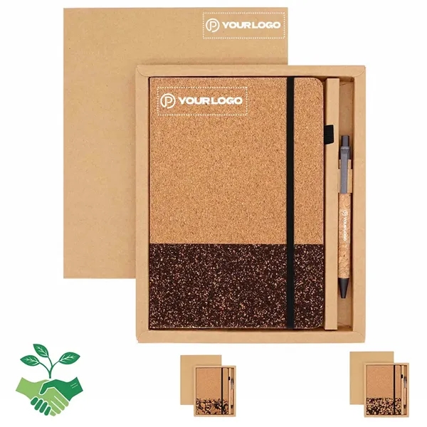 Eco-friendly sustainable notebook set for work school - Eco-friendly sustainable notebook set for work school - Image 0 of 4
