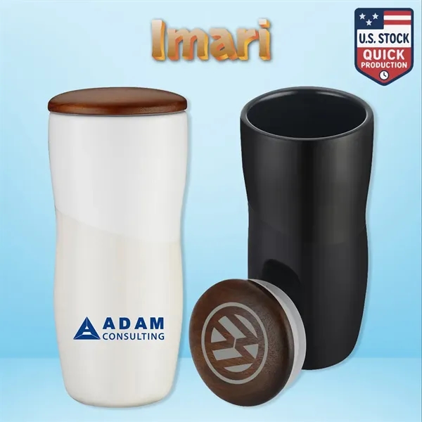Imari Double Walled 12oz Ceramic Tumbler - Imari Double Walled 12oz Ceramic Tumbler - Image 0 of 11