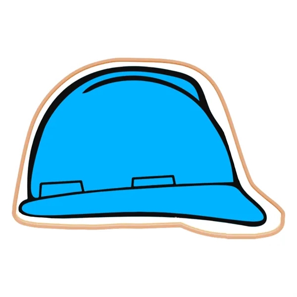 Hard Hat Shaped Logo Sugar Cookie - Hard Hat Shaped Logo Sugar Cookie - Image 3 of 3