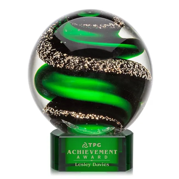 Zodiac Award on Paragon Base - Green
