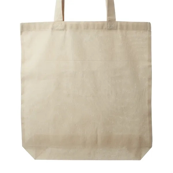 15"W x 17"H Gusseted Cotton Tote Bags - 15"W x 17"H Gusseted Cotton Tote Bags - Image 2 of 2