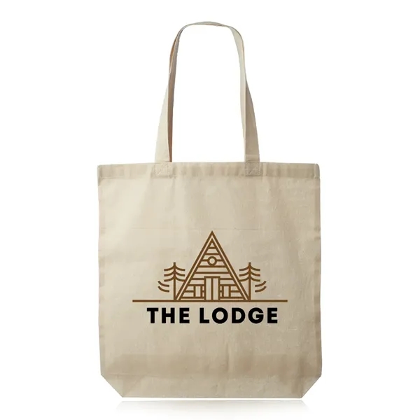 15"W x 17"H Gusseted Cotton Tote Bags - 15"W x 17"H Gusseted Cotton Tote Bags - Image 0 of 2