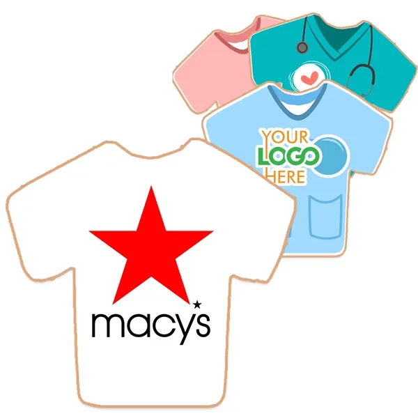 4" T-Shirt Shaped Logo Sugar Cookie - 4" T-Shirt Shaped Logo Sugar Cookie - Image 0 of 2