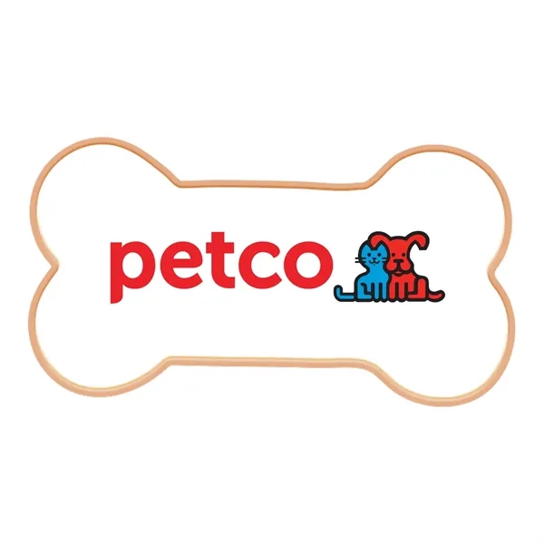 Dog Bone Shaped Logo Sugar Cookie - Dog Bone Shaped Logo Sugar Cookie - Image 1 of 2