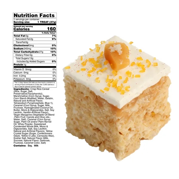 2" x 4" Handmade Marshmallow Crispy Rice Bar - 2" x 4" Handmade Marshmallow Crispy Rice Bar - Image 8 of 10