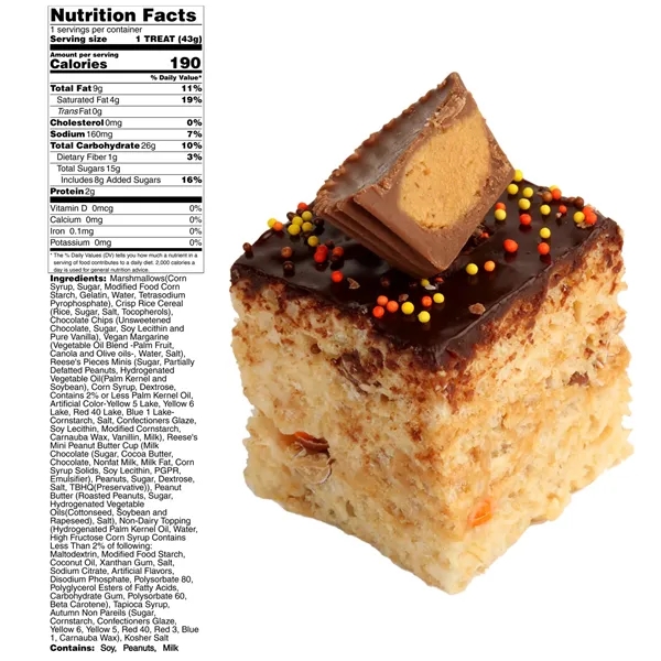 2" x 4" Handmade Marshmallow Crispy Rice Bar - 2" x 4" Handmade Marshmallow Crispy Rice Bar - Image 7 of 10