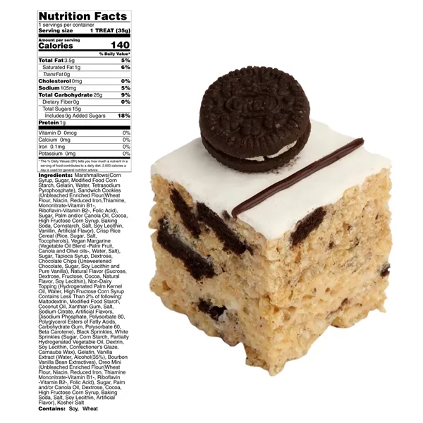 2" x 4" Handmade Marshmallow Crispy Rice Bar - 2" x 4" Handmade Marshmallow Crispy Rice Bar - Image 5 of 10