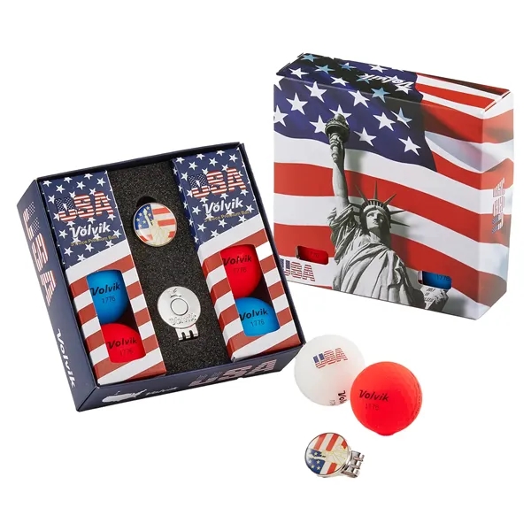 Vivid USA Half Dozen Golf Ball Pack