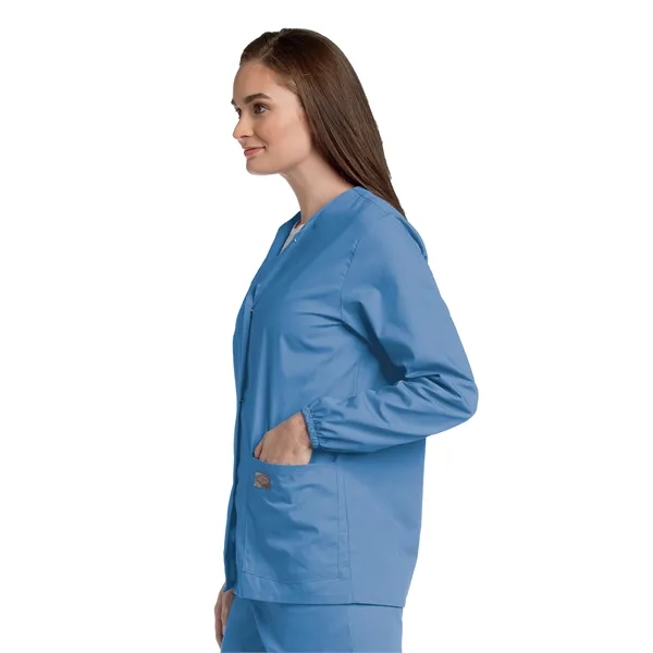 Landau - ScrubZone - Women's 3-Pocket Crew Neck Warm-Up J... - Landau - ScrubZone - Women's 3-Pocket Crew Neck Warm-Up J... - Image 9 of 37