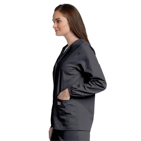 Landau - ScrubZone - Women's 3-Pocket Crew Neck Warm-Up J... - Landau - ScrubZone - Women's 3-Pocket Crew Neck Warm-Up J... - Image 15 of 37