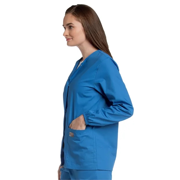 Landau - ScrubZone - Women's 3-Pocket Crew Neck Warm-Up J... - Landau - ScrubZone - Women's 3-Pocket Crew Neck Warm-Up J... - Image 27 of 37