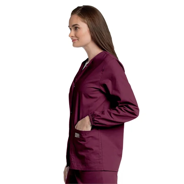 Landau - ScrubZone - Women's 3-Pocket Crew Neck Warm-Up J... - Landau - ScrubZone - Women's 3-Pocket Crew Neck Warm-Up J... - Image 37 of 37