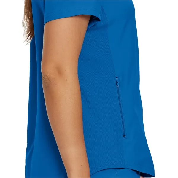 Landau - Forward - Women's Two-Pocket Shirttail Hemline V... - Landau - Forward - Women's Two-Pocket Shirttail Hemline V... - Image 35 of 38