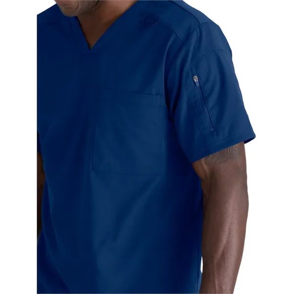Grey's Anatomy Spandex Stretch - Men's Two-Pocket V-Neck ... - Grey's Anatomy Spandex Stretch - Men's Two-Pocket V-Neck ... - Image 25 of 41
