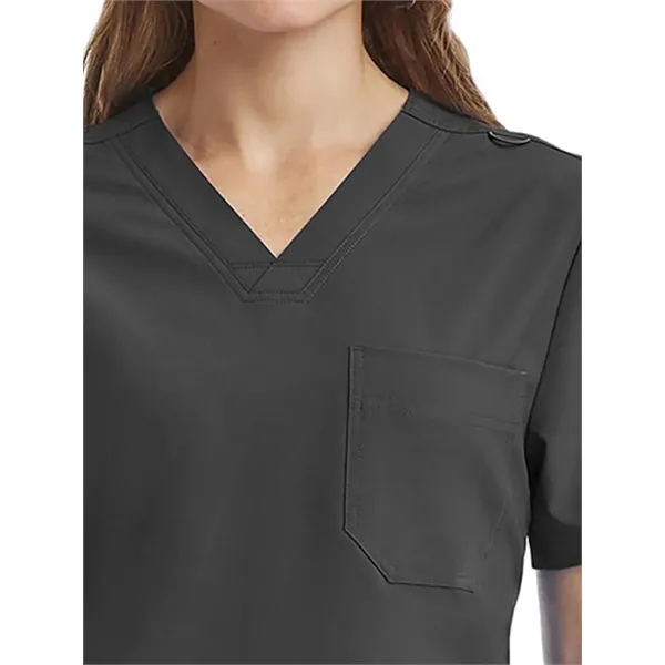 ScrubJoy Fit-4-All - Unisex Three-Pocket V-Neck Top - ScrubJoy Fit-4-All - Unisex Three-Pocket V-Neck Top - Image 13 of 17
