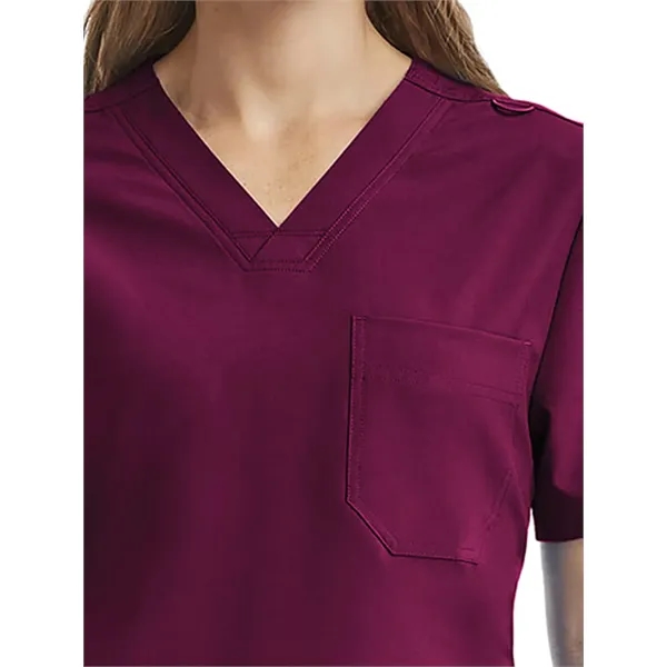ScrubJoy Fit-4-All - Unisex Three-Pocket V-Neck Top - ScrubJoy Fit-4-All - Unisex Three-Pocket V-Neck Top - Image 17 of 17