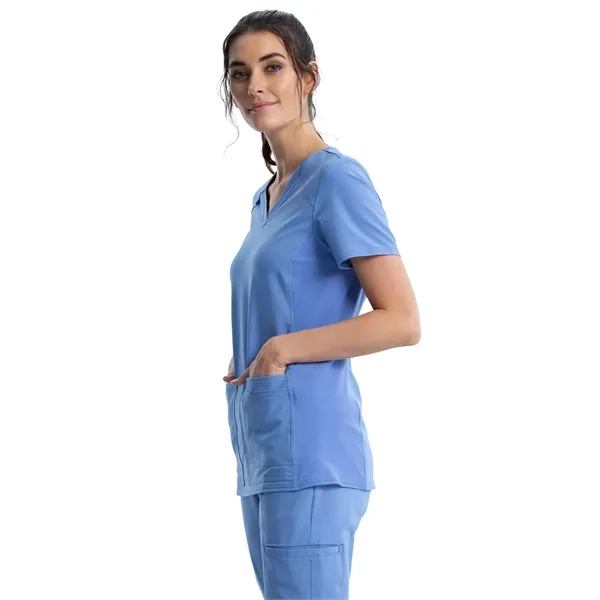 Cherokee - iFlex - Women's 2 Pocket V-Neck Knit Side Pane... - Cherokee - iFlex - Women's 2 Pocket V-Neck Knit Side Pane... - Image 9 of 35