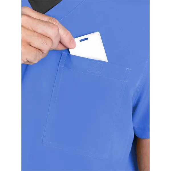 Med Couture - Rothwear Touch - Men's 1-Pocket Tuck-In Top - Med Couture - Rothwear Touch - Men's 1-Pocket Tuck-In Top - Image 6 of 18