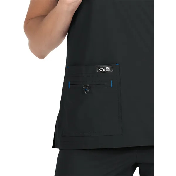 koi - Basics - Women's Four-Pocket Stretch V-Neck Becca Top - koi - Basics - Women's Four-Pocket Stretch V-Neck Becca Top - Image 5 of 91