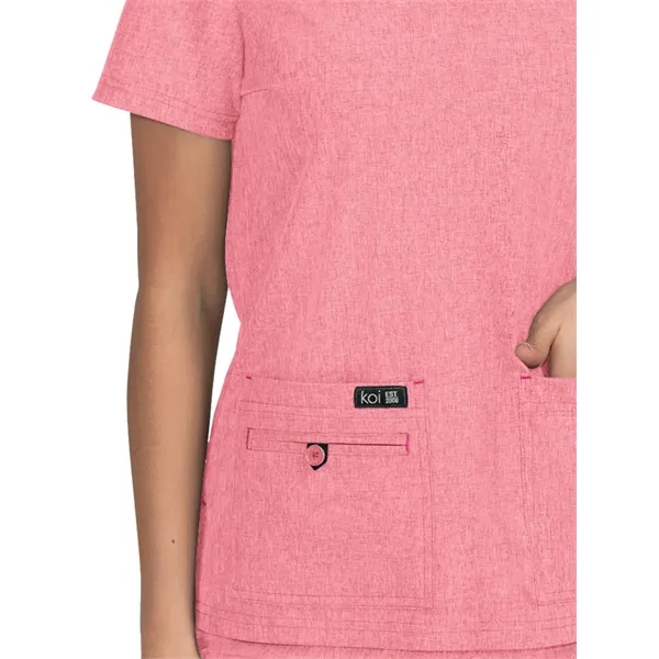 koi - Basics - Women's Four-Pocket Stretch V-Neck Becca Top - koi - Basics - Women's Four-Pocket Stretch V-Neck Becca Top - Image 72 of 91