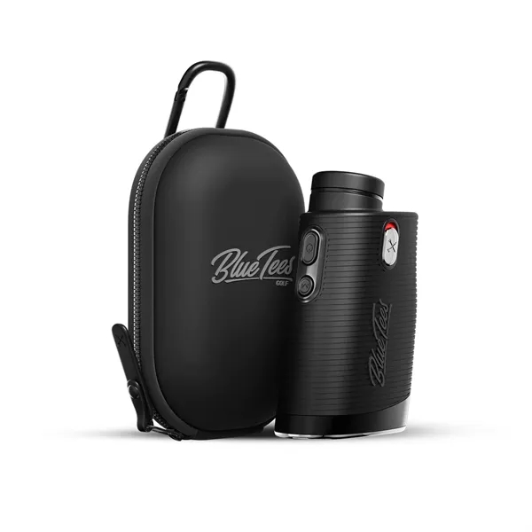 Custom Blue Tees Golf Series 4 Ultra Rangefinder w/ Customized Case