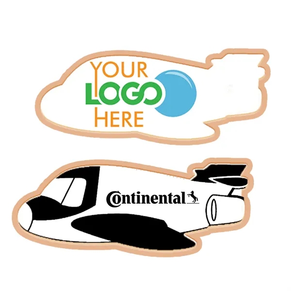 Custom Jet Shaped Logo Sugar Cookie
