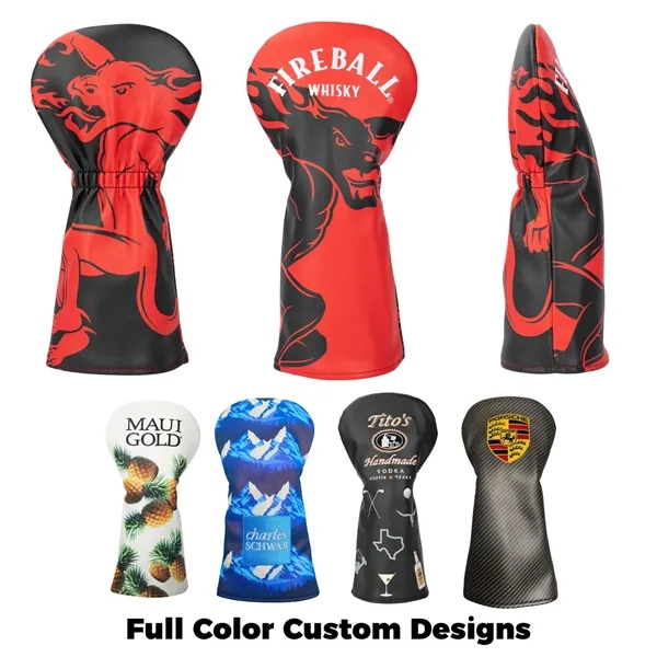 Dual-Decoration Performance Driver Head Cover