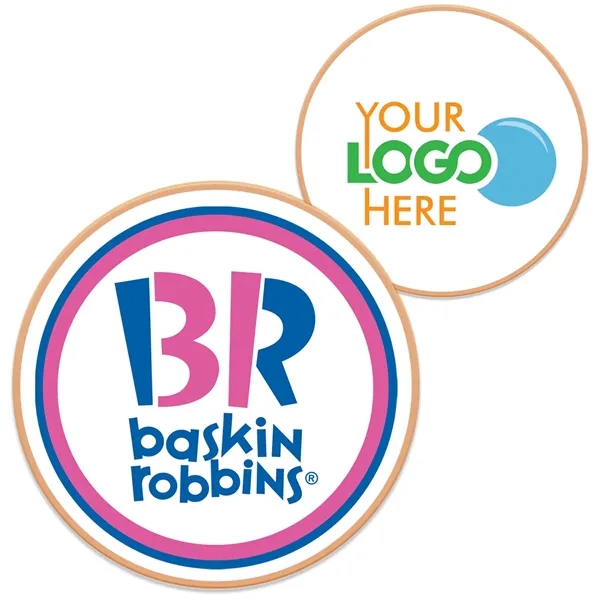 Custom Round Logo Sugar Cookie