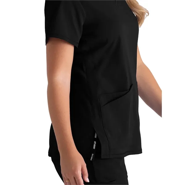 Grey's Anatomy Spandex Stretch - Women's Three-Pocket V-N... - Grey's Anatomy Spandex Stretch - Women's Three-Pocket V-N... - Image 5 of 43