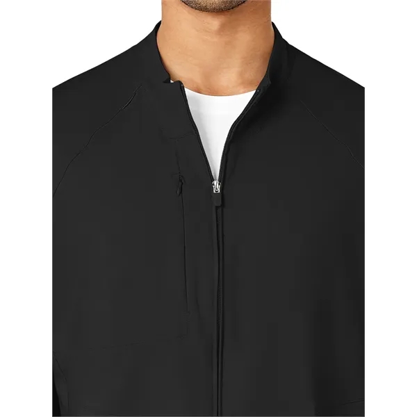 Wink - W123 - Men's Three-Pocket Zip-Front Warm-Up Jacket - Wink - W123 - Men's Three-Pocket Zip-Front Warm-Up Jacket - Image 2 of 20